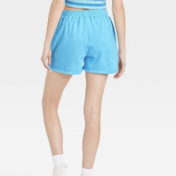 Blue's Clues Nickelodeon Womens Medium Graphic Lounge Shorts Pull On Blue 437 - Picture 2 of 8